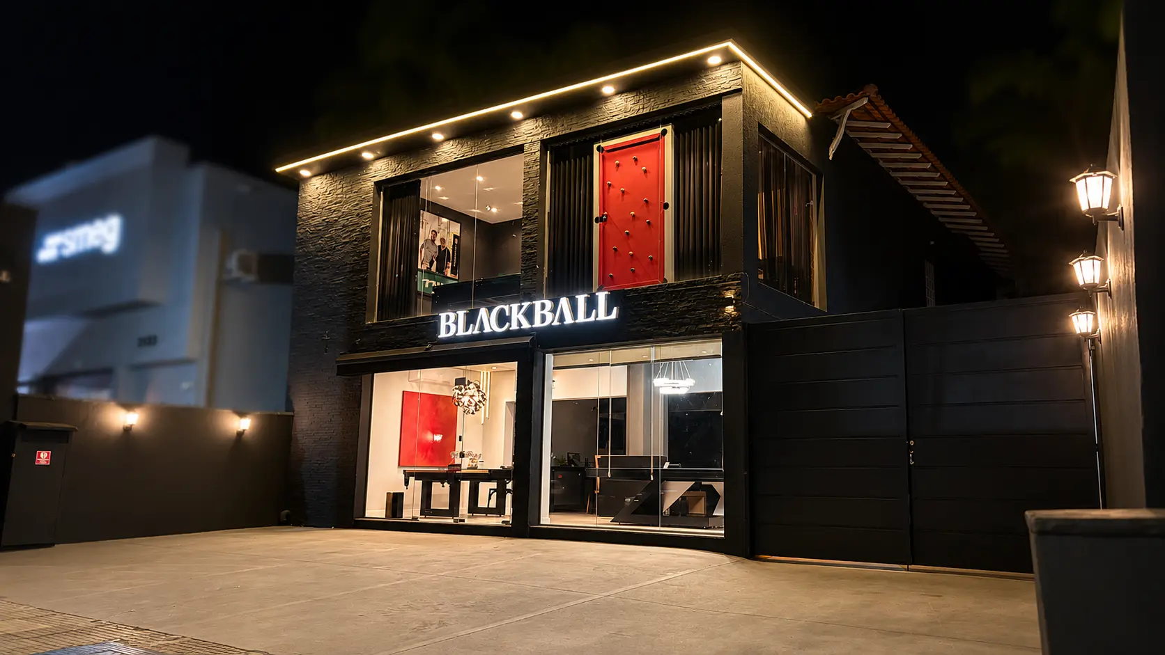 Mesa de sinuca de luxo BLACKBALL® em Pinheiros, São Paulo