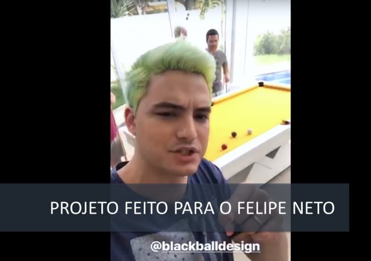 Mesa de Sinuca, Poker e Pebolim / Totó do Youtuber Felipe Neto