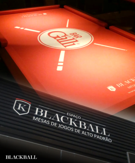 Mesa de Sinuca do Restaurante Galli