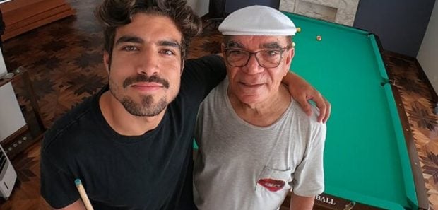 Caio Castro e Rui Chapéu Jogando Sinuca na BLACKBALL®