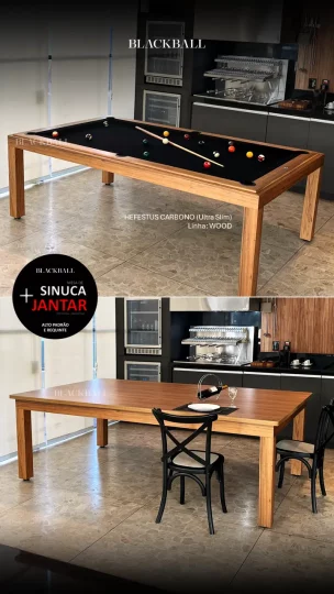 Guia Definitivo: Como Escolher a Mesa de Sinuca e Jantar Ideal para sua Casa